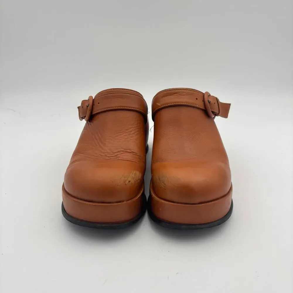 Paloma Wool Odessa Clogs Platform Leather Chunky Clogs Women's 38 Boho Y2K - Picture 2 of 15